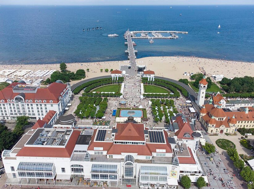 Sopot Beach, Sopot, Pomeranian, Poland